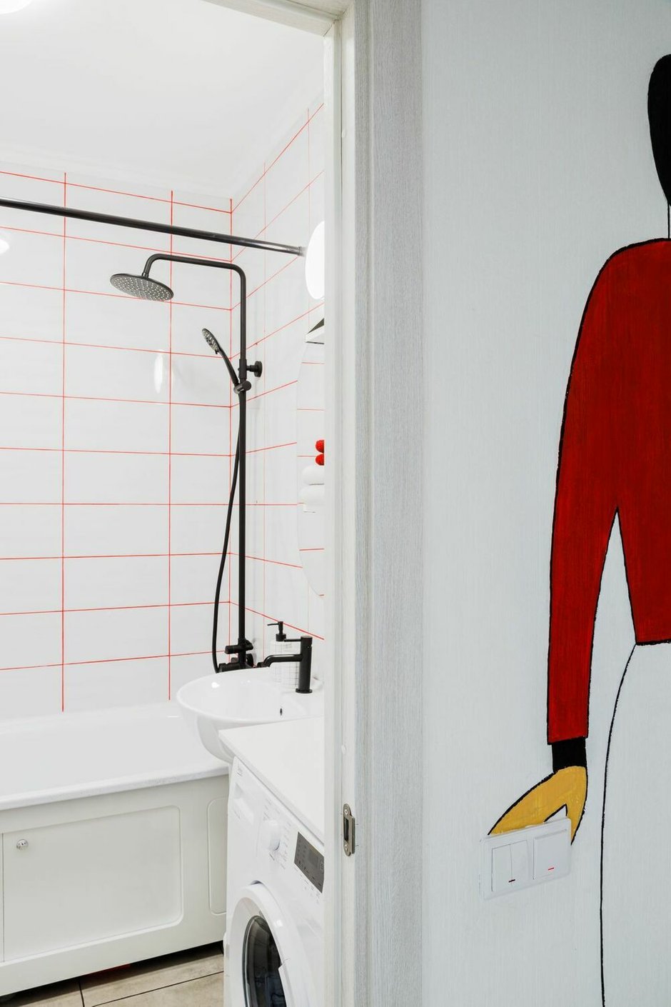 Фото: Ванная в стиле Модерн, Минимализм, Проект недели, 1 комната, 40-60 метров – фото на INMYROOM