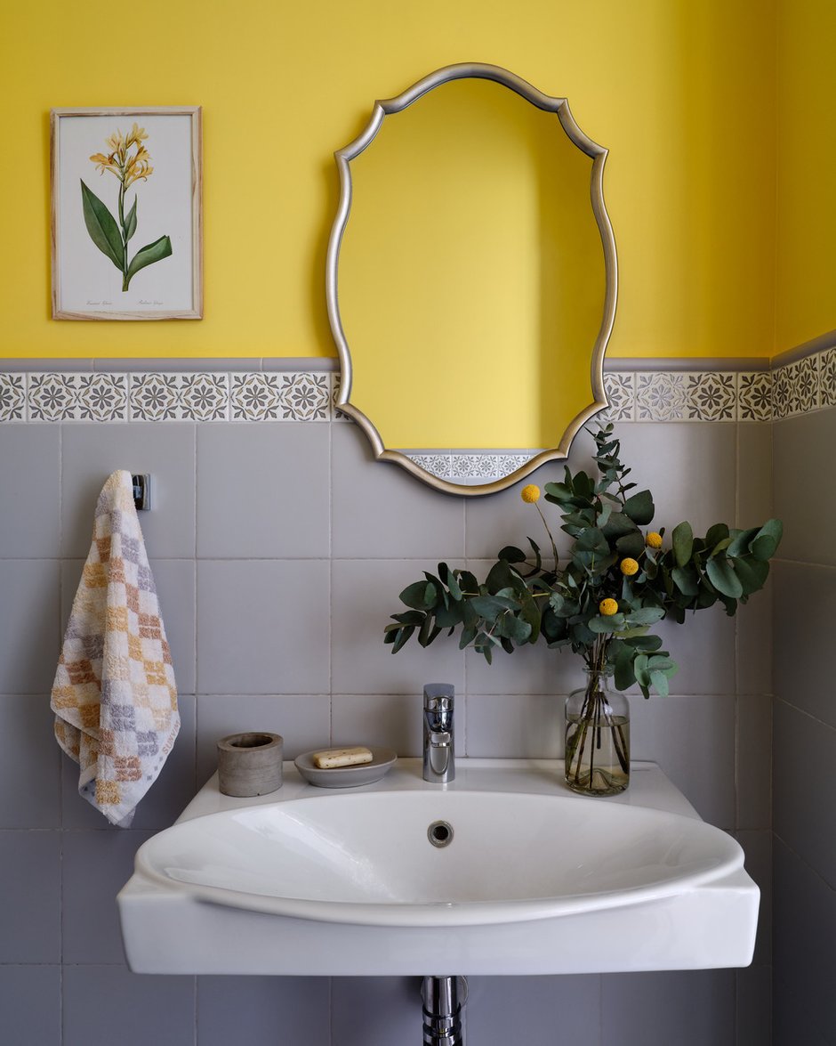 Фотография: Ванная в стиле Современный, Квартира, Проект недели, Казахстан, Астана, 2 комнаты, 60-90 метров, Евгения Мараськова-Григорянц – фото на INMYROOM