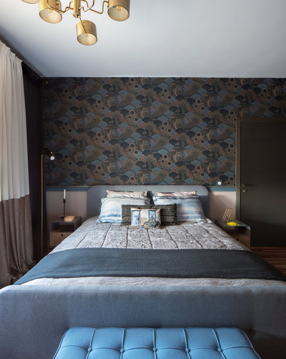 Фотография: Спальня в стиле Современный, Квартира, Проект недели, Москва, 3 комнаты, 60-90 метров, Анна Никитина – фото на INMYROOM