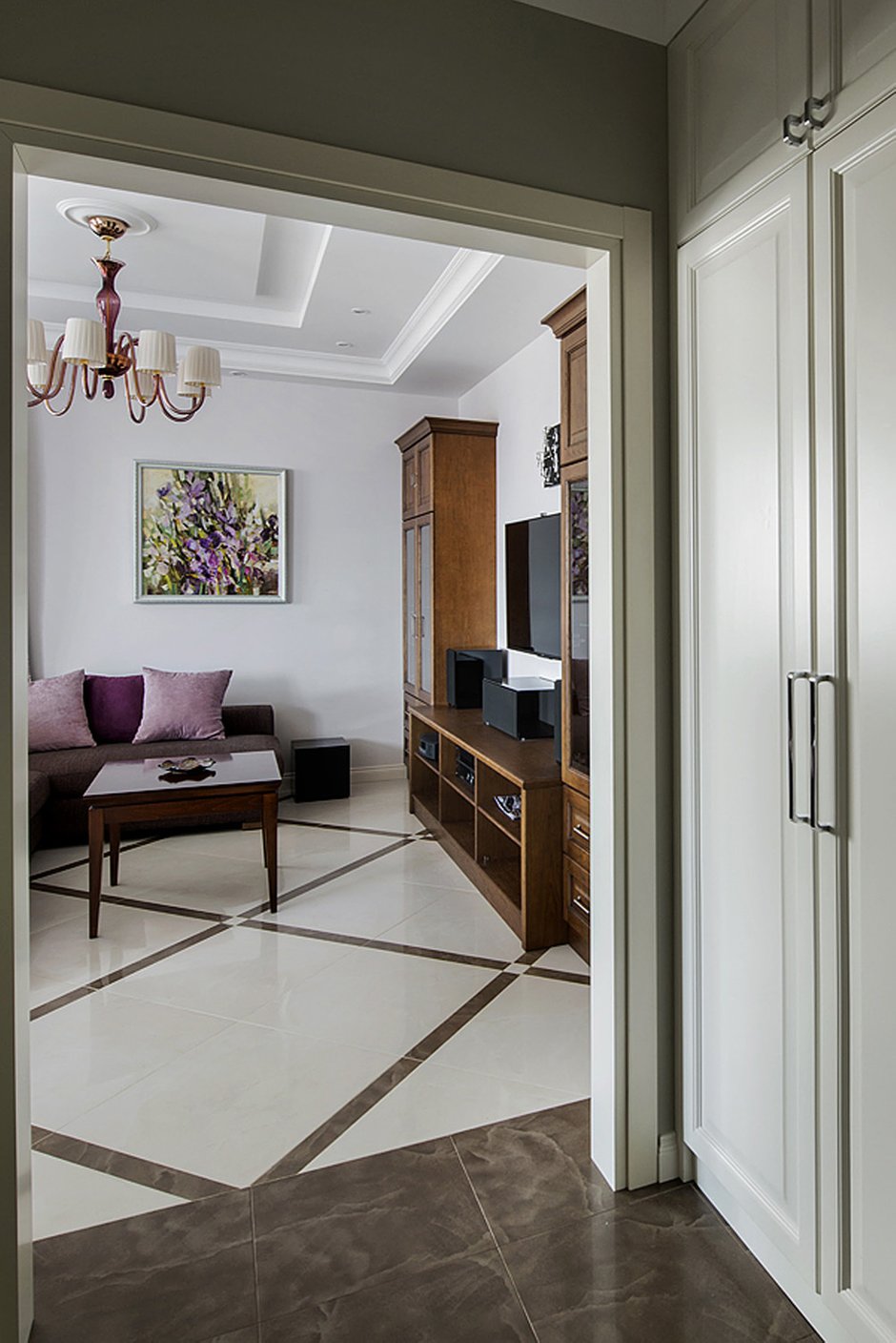 Фотография:  в стиле , Современный, Квартира, Проект недели, Москва, Анна Жемерева, новостройка, Монолитный дом, 4 и больше, Более 90 метров – фото на INMYROOM