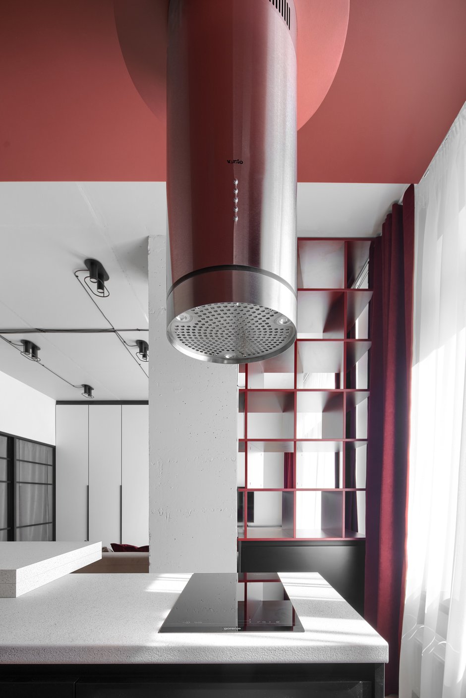 Фотография: Кухня и столовая в стиле Минимализм, Современный, Квартира, Студия, Проект недели, Киев, 40-60 метров, Lauri Brothers – фото на INMYROOM