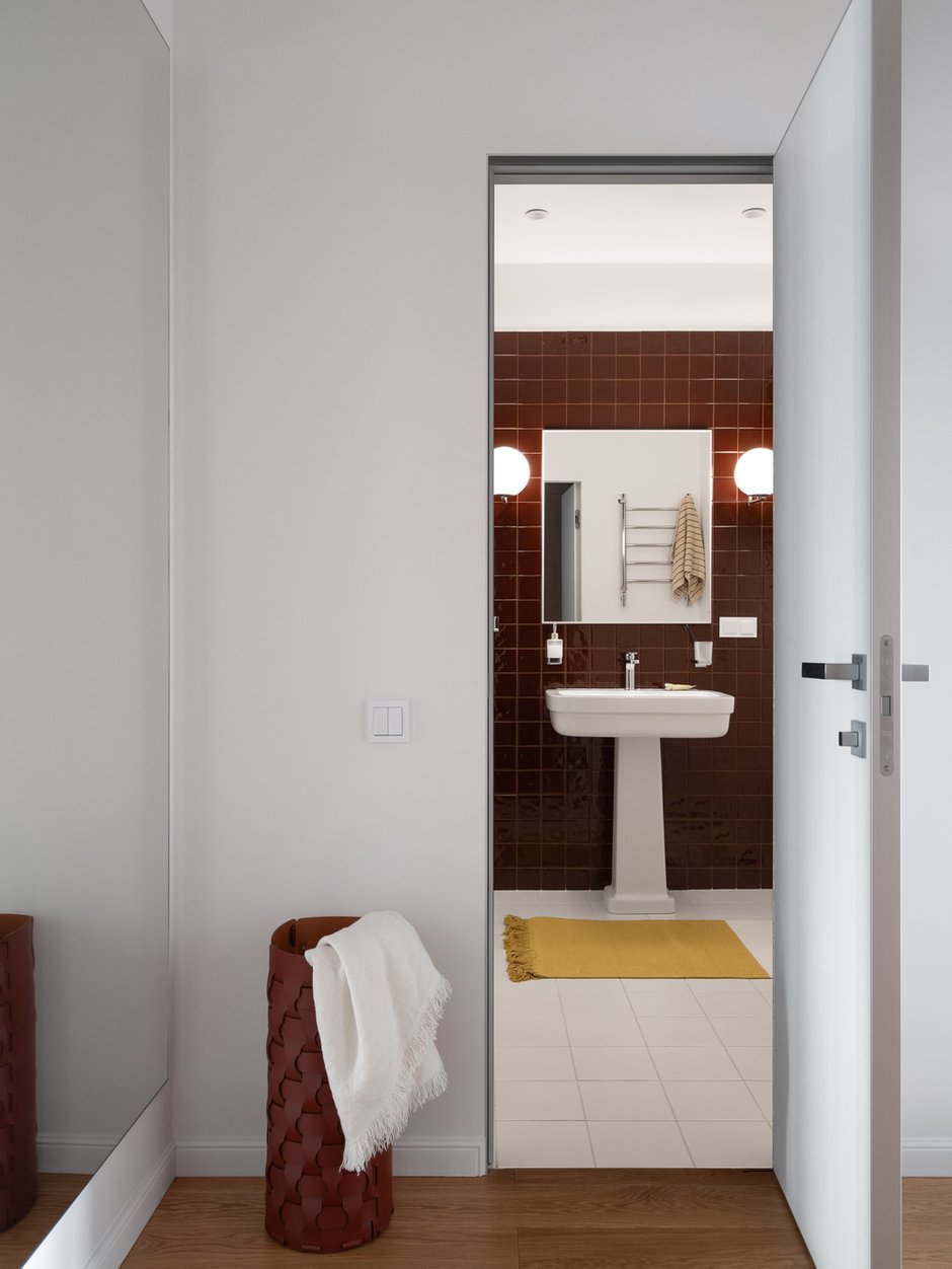 Фотография:  в стиле , Квартира, Проект дня, Санкт-Петербург, Монолитный дом, 2 комнаты, 60-90 метров, современная классика с элементами модерна, Вера Домбровская – фото на INMYROOM