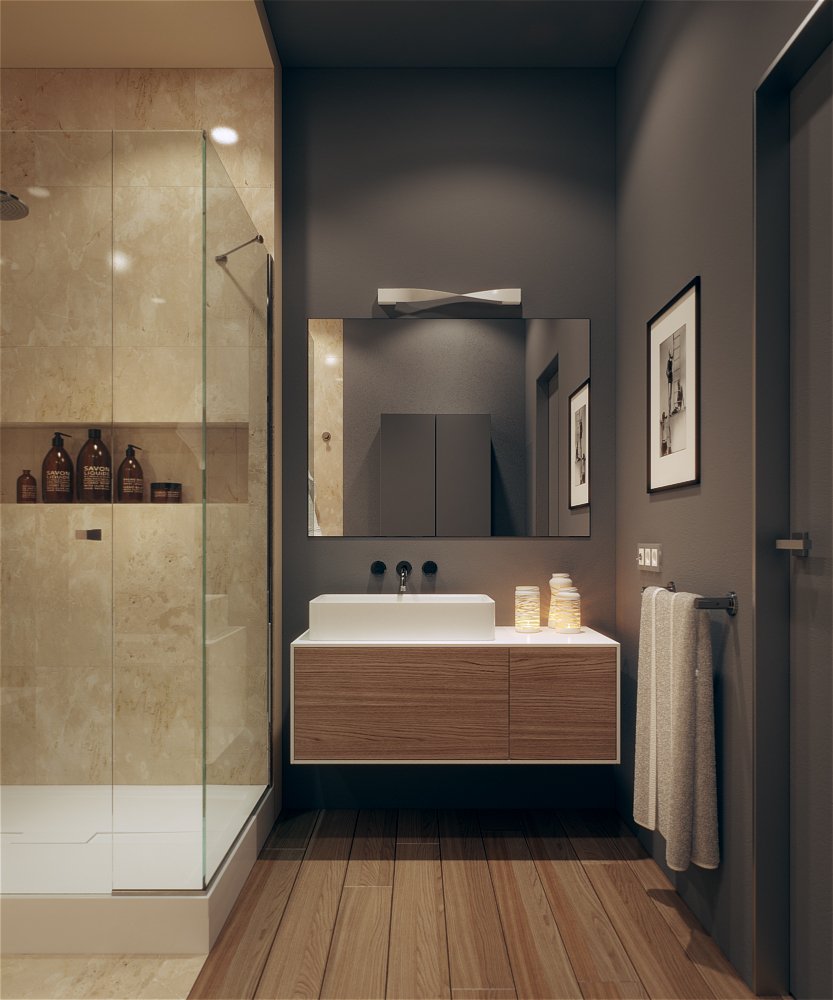 Фотография: Ванная в стиле Современный, Квартира, BoConcept, KARE Design, Дома и квартиры, Проект недели, Kartell – фото на INMYROOM