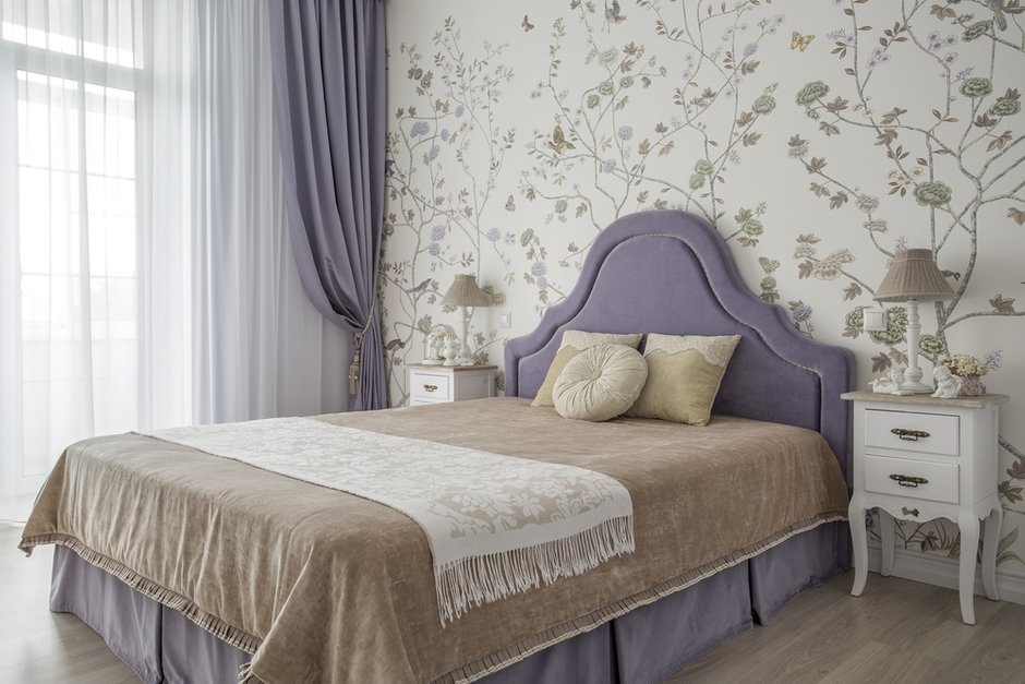 Фотография: Спальня в стиле Классический, Квартира, Проект недели, Москва, Светлана Юркова, Сталинка, 2 комнаты, 40-60 метров – фото на INMYROOM