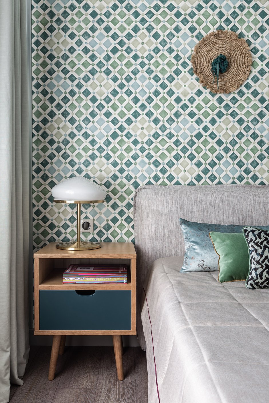 Фотография: Спальня в стиле Современный, Квартира, Проект недели, Москва, 3 комнаты, Евгения Лебедева – фото на INMYROOM