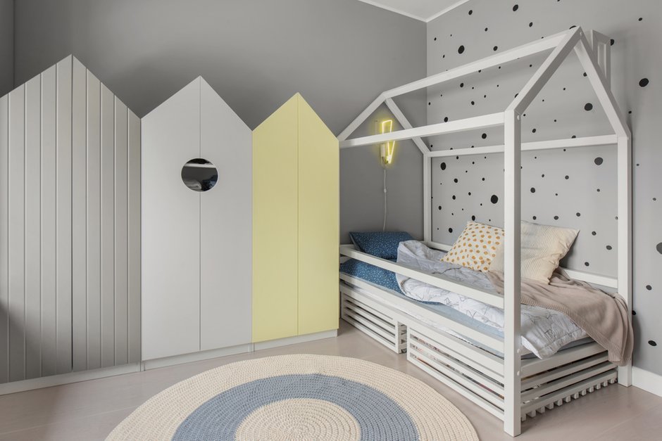 Фотография: Детская в стиле Современный, Квартира, Проект недели, Москва, 3 комнаты, 60-90 метров, Balcon – фото на INMYROOM