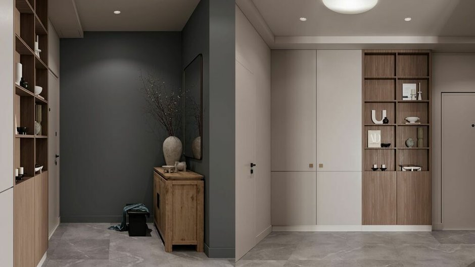 Т1 49 м² с красивой отделкой и продуманной кладовкой для молодой семьи - INMYROOM