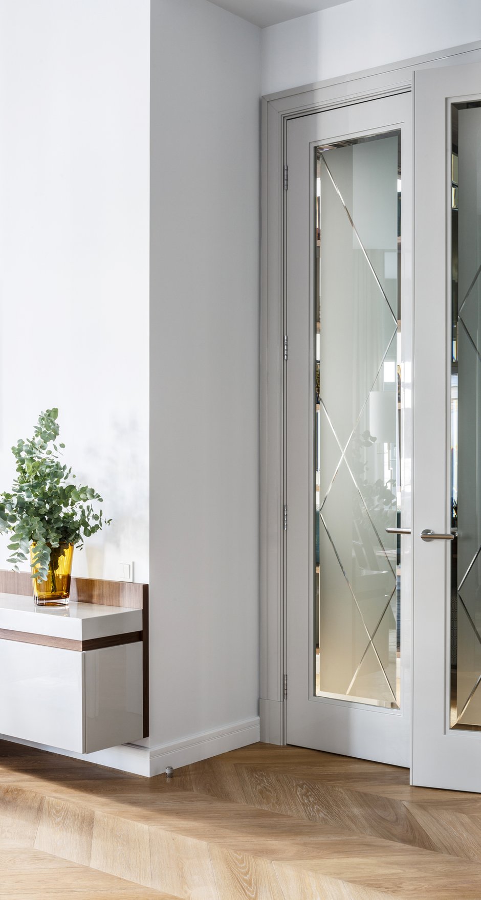 Фотография: в стиле , Квартира, Проект недели, Москва, Кирпичный дом, 3 комнаты, Более 90 метров, Студия TS Design, Тарас Безруков, Стас Самкович, #эксклюзивныепроекты – фото на INMYROOM