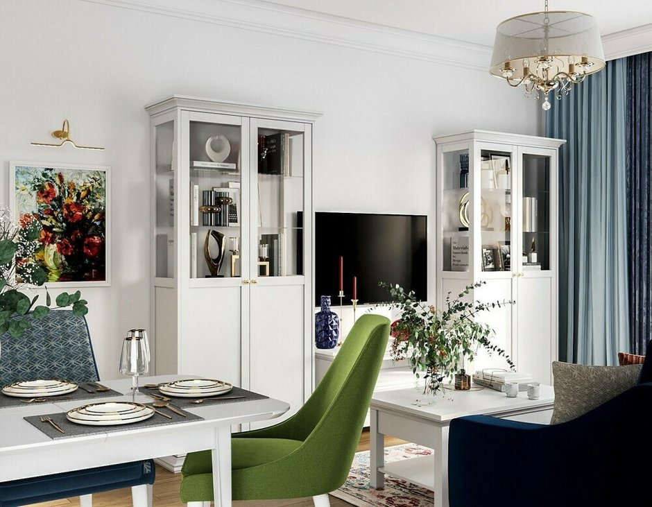 Стильная Treshka 73 м², в которой рассматривается каждая деталь - inmyroom