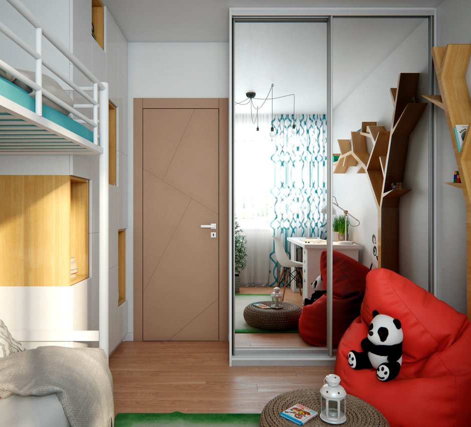 Фотография: Детская в стиле Современный, Квартира, Проект недели, Беларусь, Минск, новостройка, Монолитный дом, Ольга Беркова, 4 и больше, Более 90 метров – фото на INMYROOM