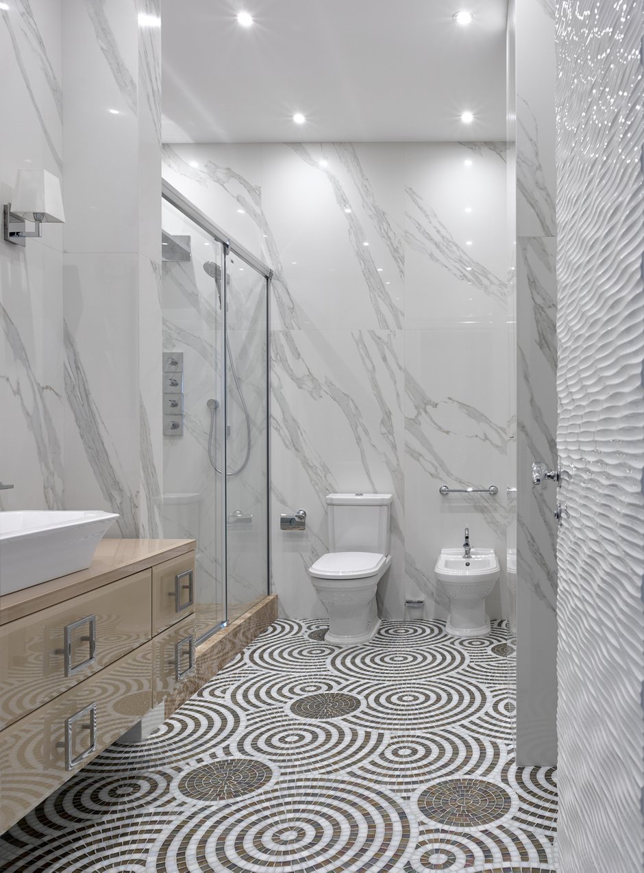 Фотография: Ванная в стиле Классический, Современный, Проект недели, Пентхаус, Минск, Монолитный дом, 2 комнаты, Более 90 метров, #эксклюзивныепроекты, «Бахарев и партнеры» – фото на INMYROOM