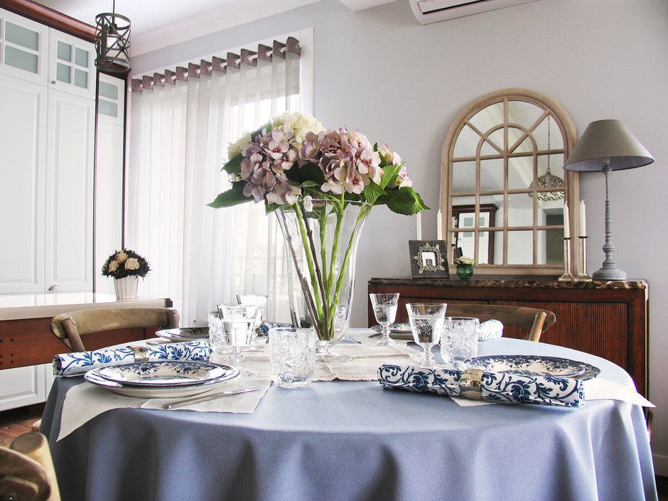 Фотография: Кухня и столовая в стиле Прованс и Кантри, Современный, Квартира, Проект дня, Калининград, новостройка, Монолитный дом, Shperling Design, 4 и больше, Более 90 метров – фото на INMYROOM