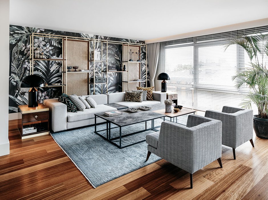 Фотография: Гостиная в стиле Современный, Гид, Welcome Studio – фото на INMYROOM