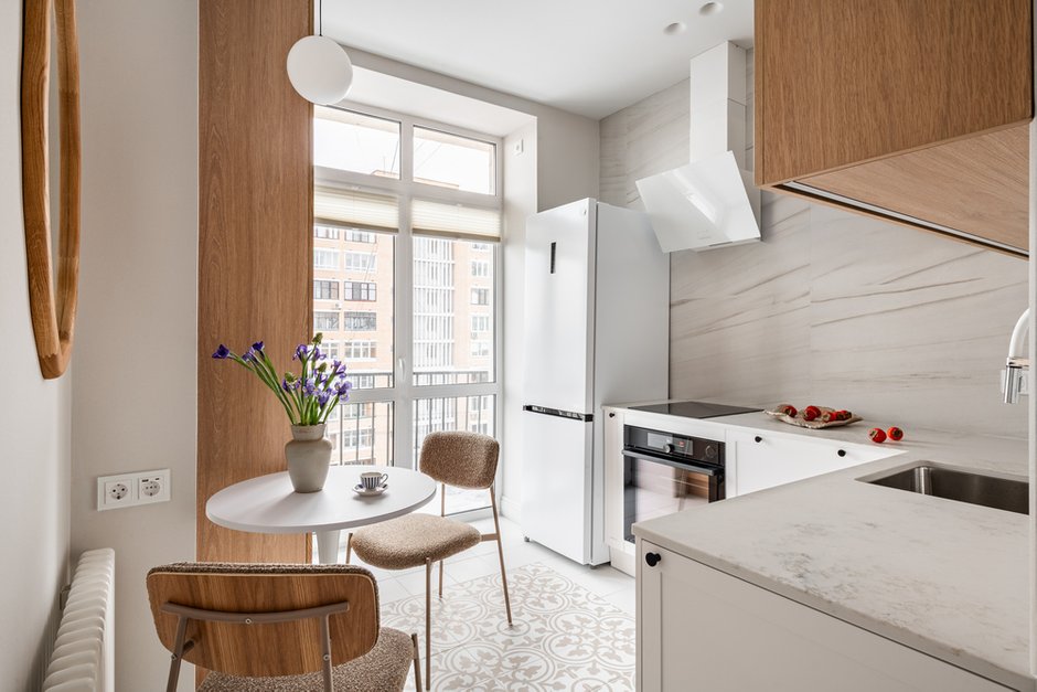 Фотография: в стиле , Современный, Квартира, Проект дня, Москва, Сталинка, 2 комнаты, 40-60 метров, Патриаршие пруды, винтаж/ретро, Рамиля Шагиева, Эмиль Шагиев – фото на INMYROOM