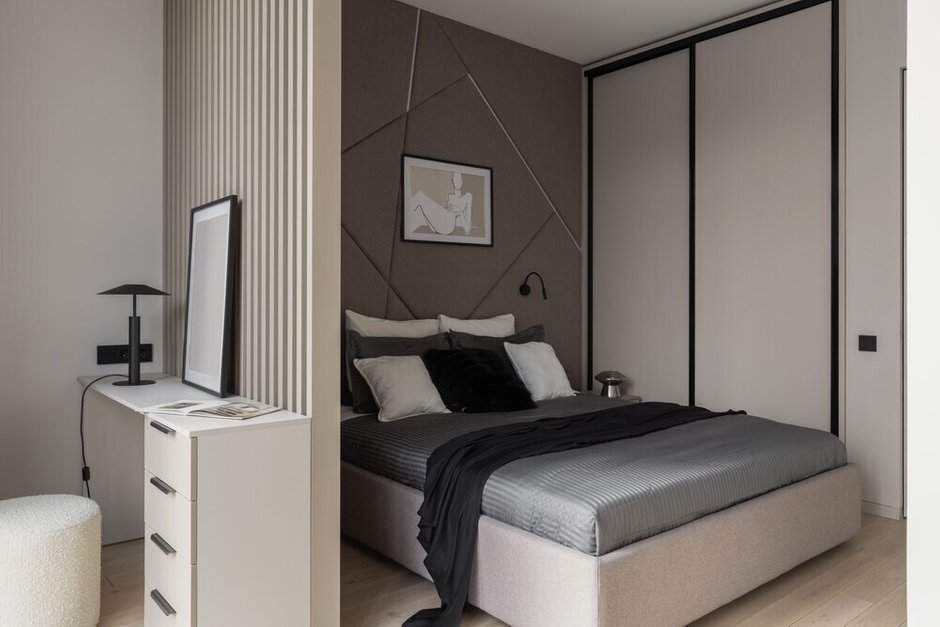 Фотография:  в стиле , Современный, Квартира, Проект дня, Казахстан, 2 комнаты, 60-90 метров, Алматы, Марина Сапунова – фото на INMYROOM