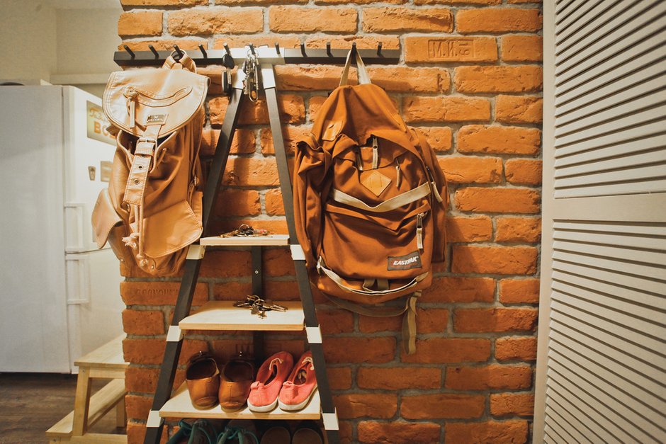 Фотография: Прихожая в стиле Лофт, DIY, Квартира, Дома и квартиры, IKEA – фото на INMYROOM