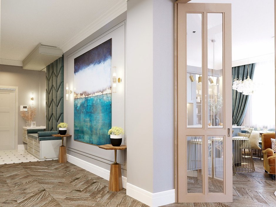 Фотография: Прихожая в стиле Классический, Современный, Квартира, Проект недели, Artek Design Studio, Казахстан, 4 и больше, Более 90 метров, Алматы – фото на INMYROOM