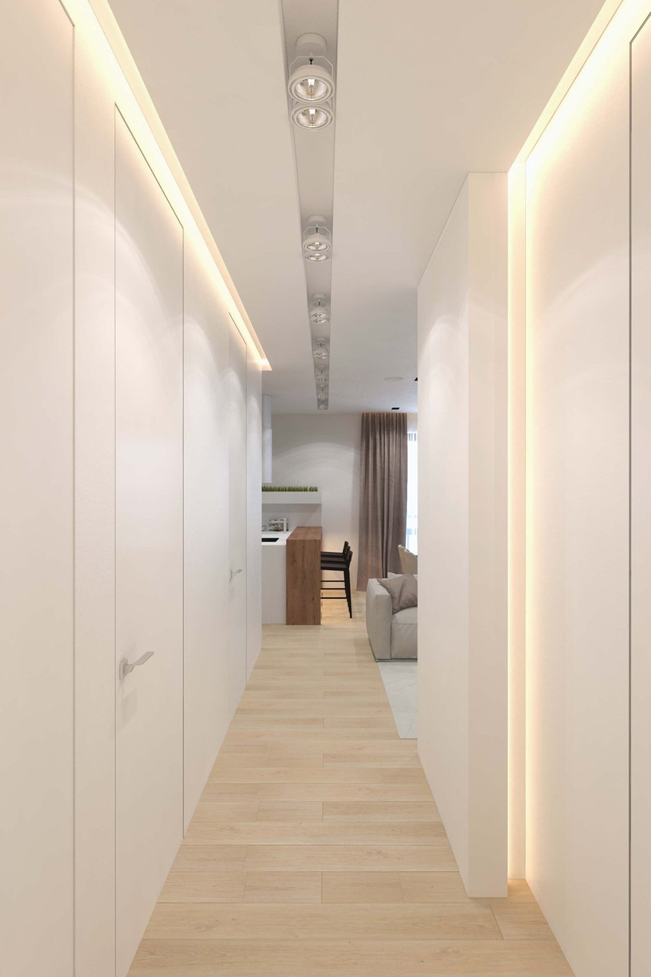 Фотография: Прихожая в стиле Современный, Минимализм, Квартира, Проект недели, Geometrium – фото на INMYROOM