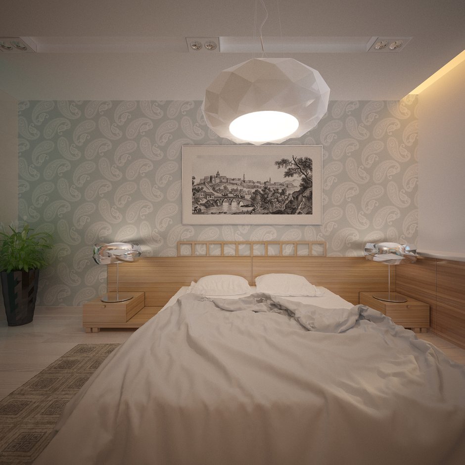 Фотография: Спальня в стиле Современный, Квартира, Проект недели – фото на INMYROOM