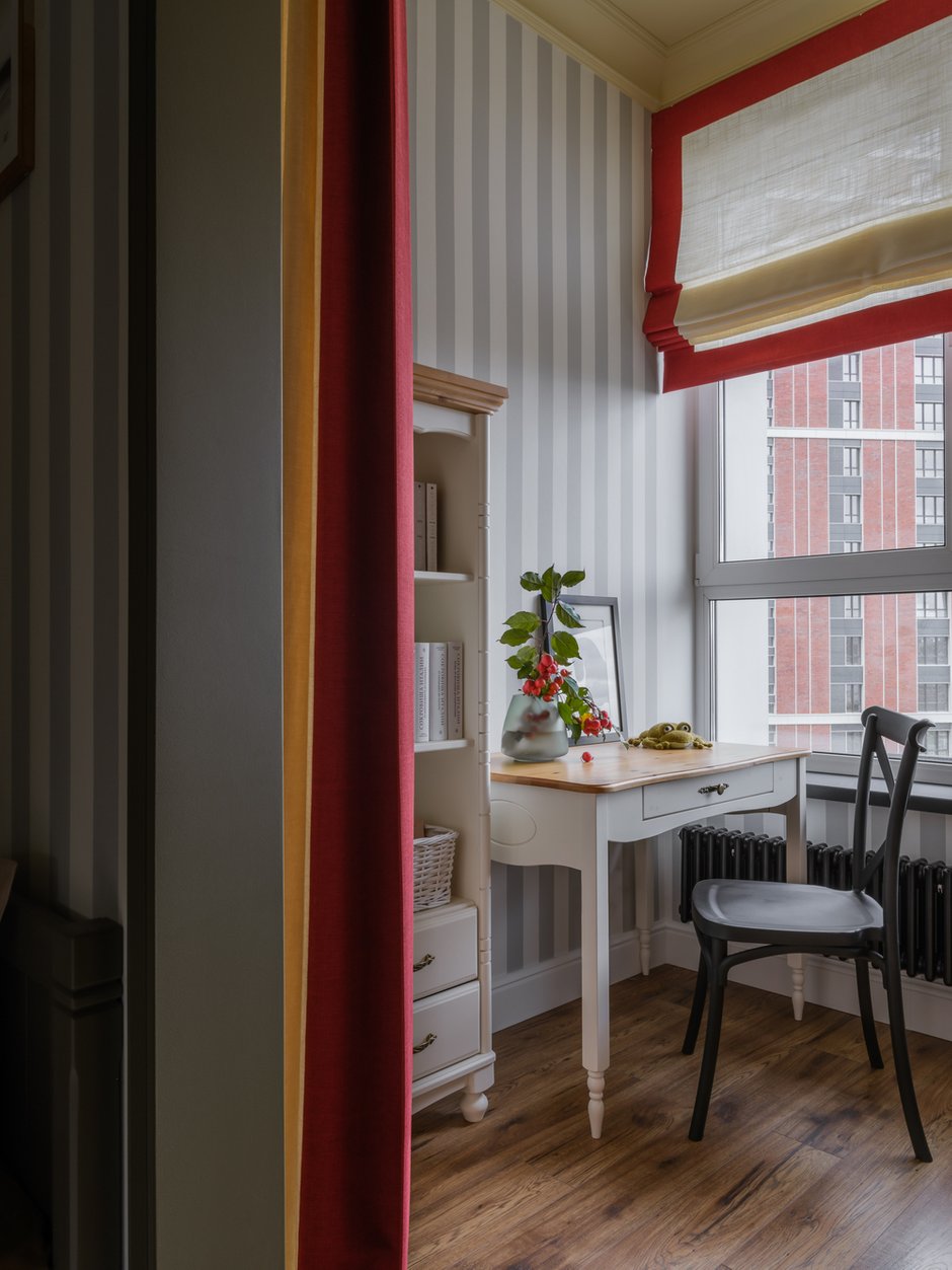 Фотография: Балкон в стиле Прованс и Кантри, Современный, Эклектика, Квартира, Проект недели, Москва, Монолитный дом, 4 и больше, Более 90 метров, Кристина Чернова – фото на INMYROOM