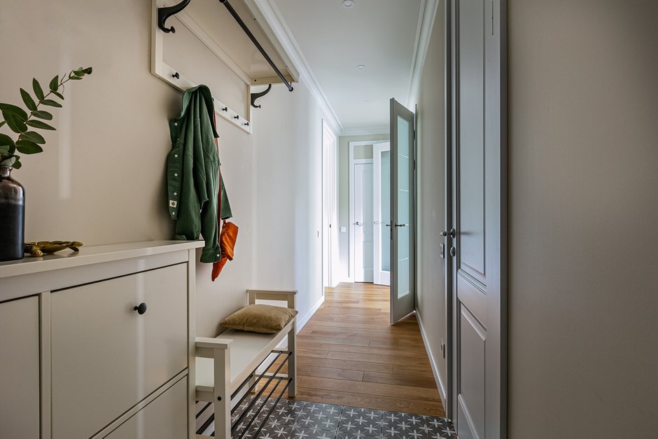 Фото: в стиле, Квартира, Перепланировка, Хрущевка, 2 комнаты, 40-60 метров – фото на INMYROOM