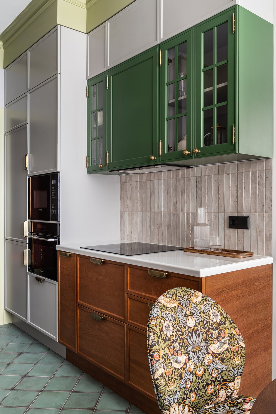 Фотография:  в стиле , Квартира, Проект дня, Москва, Фили, 2 комнаты, 40-60 метров, Валерия Анисимова, современный с элементами эклектики, Анастасия Ярышева – фото на INMYROOM