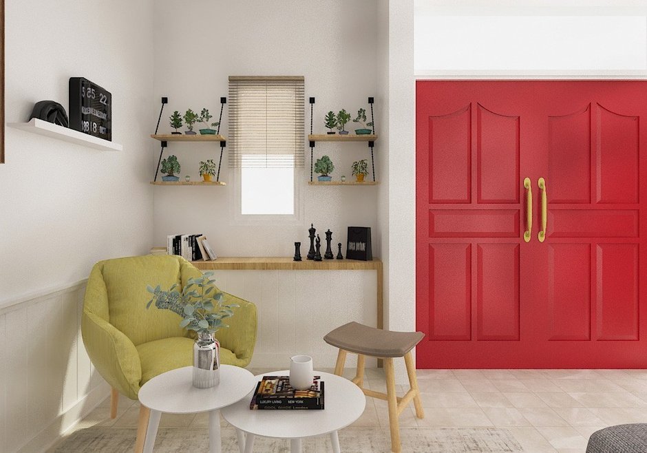 Фотография: Гостиная в стиле Скандинавский, Советы, как утеплить балкон, как самостоятельно утеплить квартиру, утепление окон, отопление, системы отопления – фото на INMYROOM