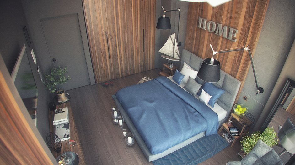 Фотография: Спальня в стиле Лофт, Эклектика, Квартира, Дома и квартиры, IKEA – фото на INMYROOM