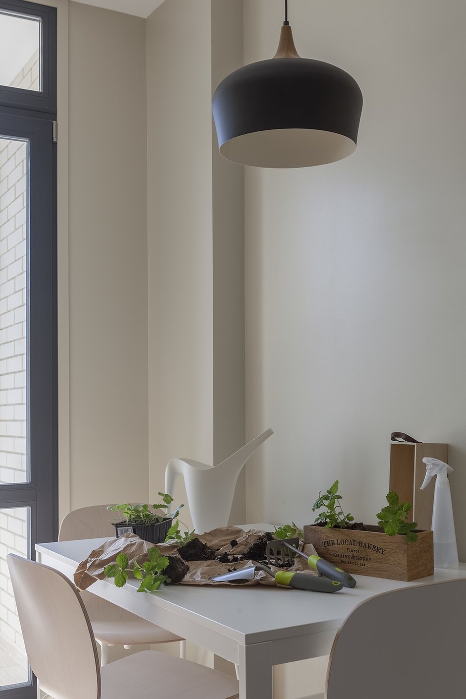 Фотография: Кухня и столовая в стиле Современный, Квартира, Проект недели, Москва, 2 комнаты, 40-60 метров, Виктория Скоробогатько, ПРЕМИЯ INMYROOM – фото на INMYROOM