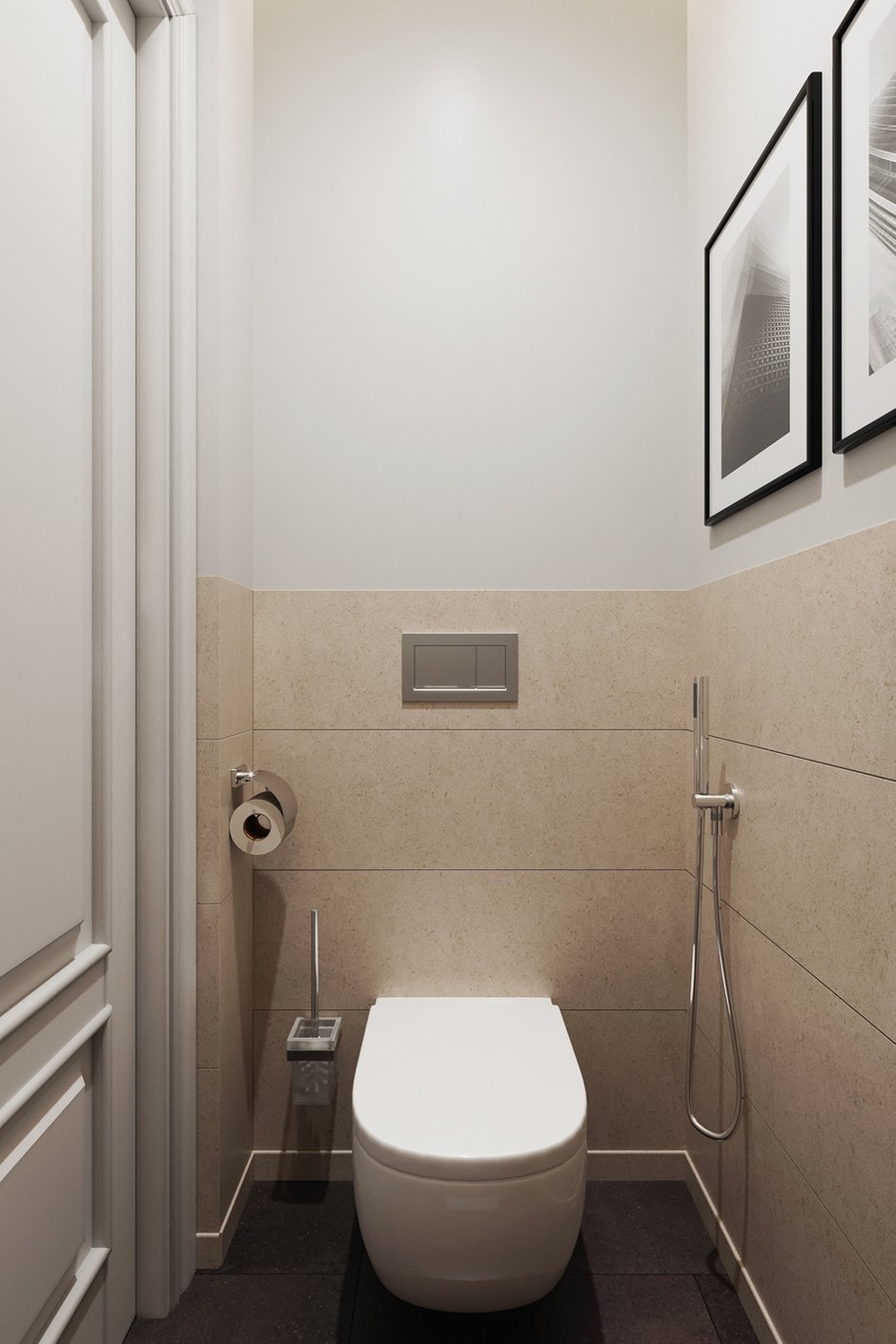 Фотография: Ванная в стиле Современный, Квартира, Проект недели, Москва, Светлана Старцева, Сталинка, 3 комнаты, 60-90 метров – фото на INMYROOM