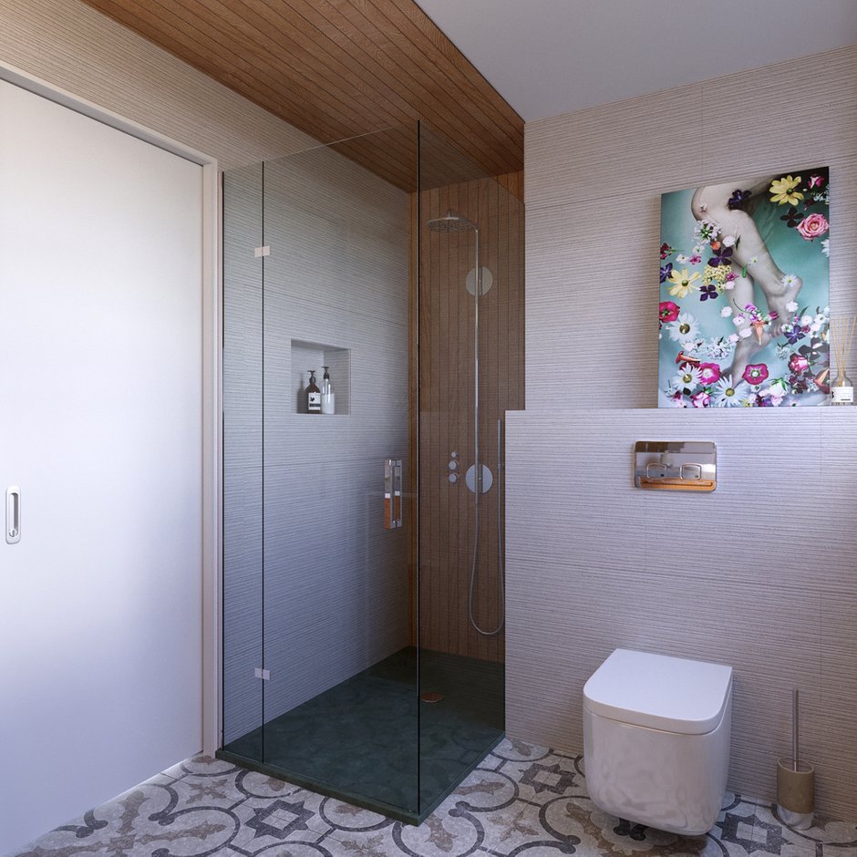 Фотография: Ванная в стиле Современный, Эклектика, Квартира, Испания, Белый, Проект дня, 2 комнаты, 40-60 метров, Бенидорм, Сергей Рынденкин – фото на INMYROOM