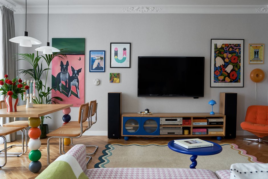 Фотография:  в стиле , Эклектика, Квартира, Проект дня, Беларусь, Минск, 2 комнаты, 60-90 метров, Анжелика Макаревич – фото на INMYROOM