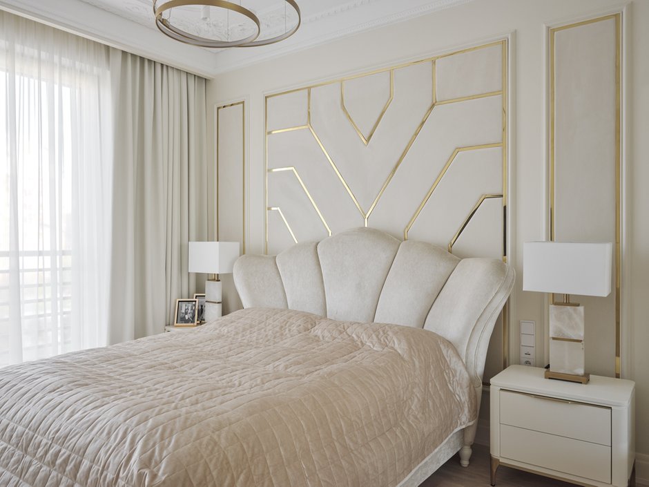 Фотография: Спальня в стиле Классический, Современный, Квартира, Проект недели, Санкт-Петербург, 2 комнаты, Более 90 метров, Сергей Клочков – фото на INMYROOM