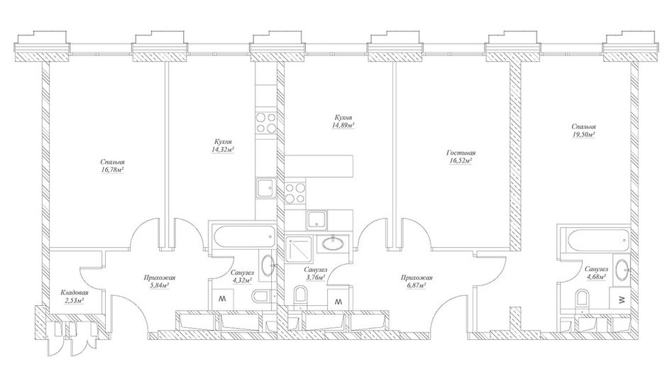 Обмерный план
