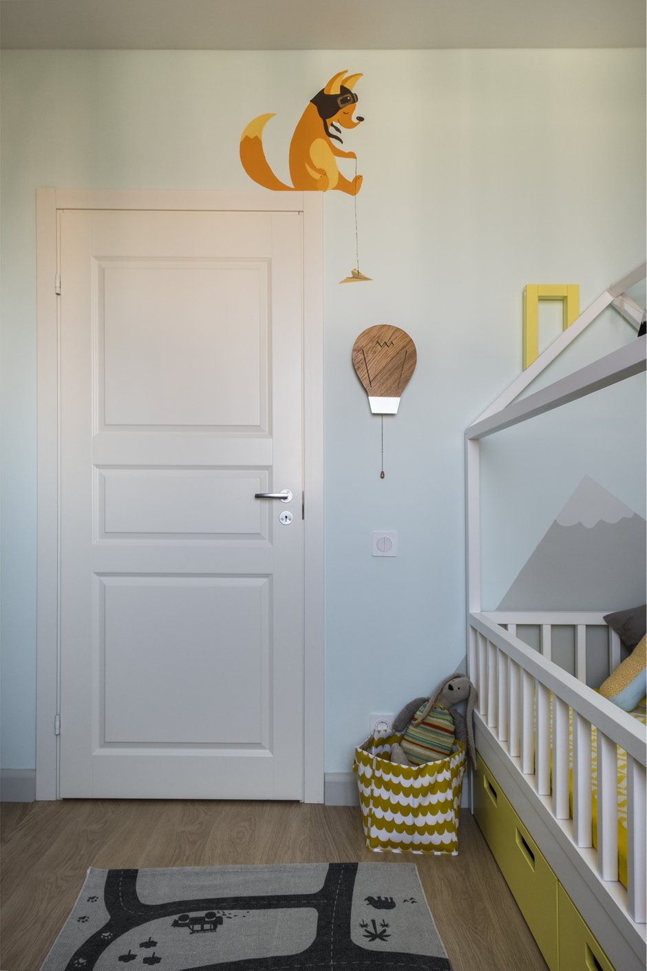 Фотография: Детская в стиле Скандинавский, Квартира, Проект недели, Раменское, Елена Ивашкина, Монолитный дом, 3 комнаты, 40-60 метров – фото на INMYROOM