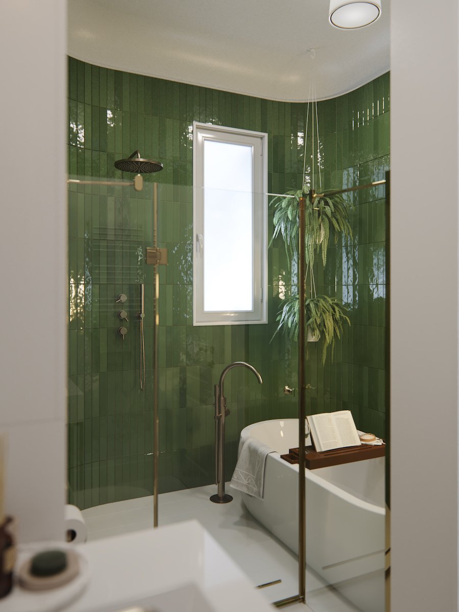 Фотография: Ванная в стиле Скандинавский, Эко, Современный, Квартира, Проект недели, Минск, Евгения Лыкасова, 2 комнаты, 60-90 метров, J.Lykasova Studio – фото на INMYROOM