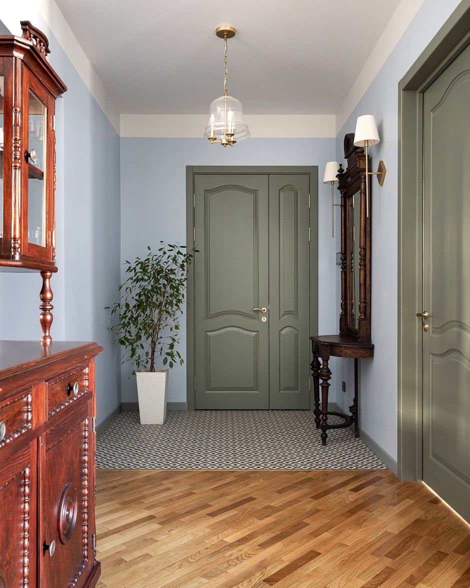 Foto: в Stijl, Appartement, Kamers, Interieortijl, Interieurontwerp, Wijziging, Stalinka -Interieur, Hoe Een Appartement Met Drie Kamers Te Regelen, Ontwerp Van Een Appartement Met Drie, STRIPERMENTINMENTINMENTINMENTINMENTINMENTINM, HERONTWIKKIN Сталинка, Трешка, Меер Дэн 90 метров, Сталинка, Эен Фото Ван де Вункамер, Эен Фато Ван де Вункамер в Сталин. На inmyroom