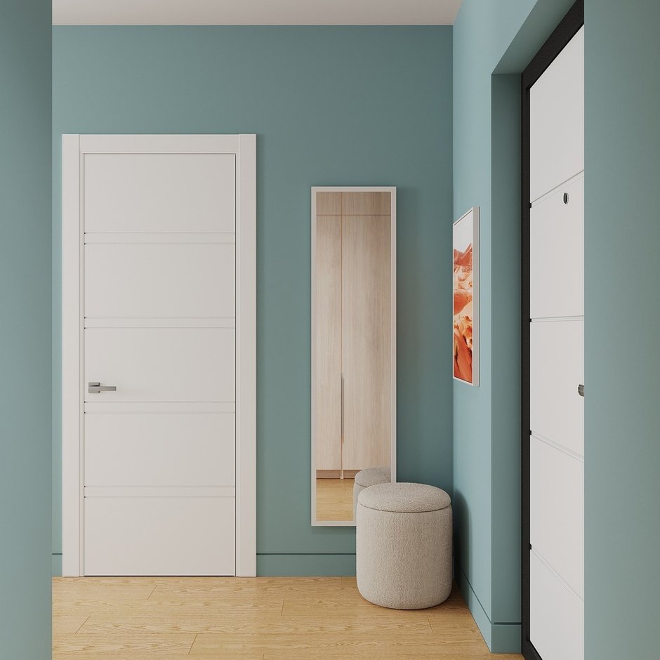 Уютная двухкомнатная квартира 52 м² в современном стиле — INMYROOM