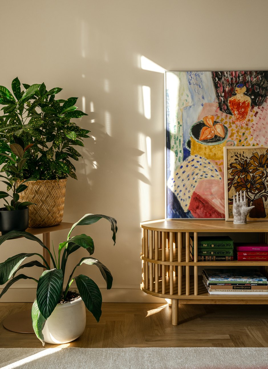 Фотография: Гостиная в стиле Современный, Эклектика, Винтажный, Квартира, Проект дня, Минск, Сталинка, 2 комнаты, 60-90 метров, Елена Ерашевич, современный с элементами эклектики, винтажный/классический – фото на INMYROOM