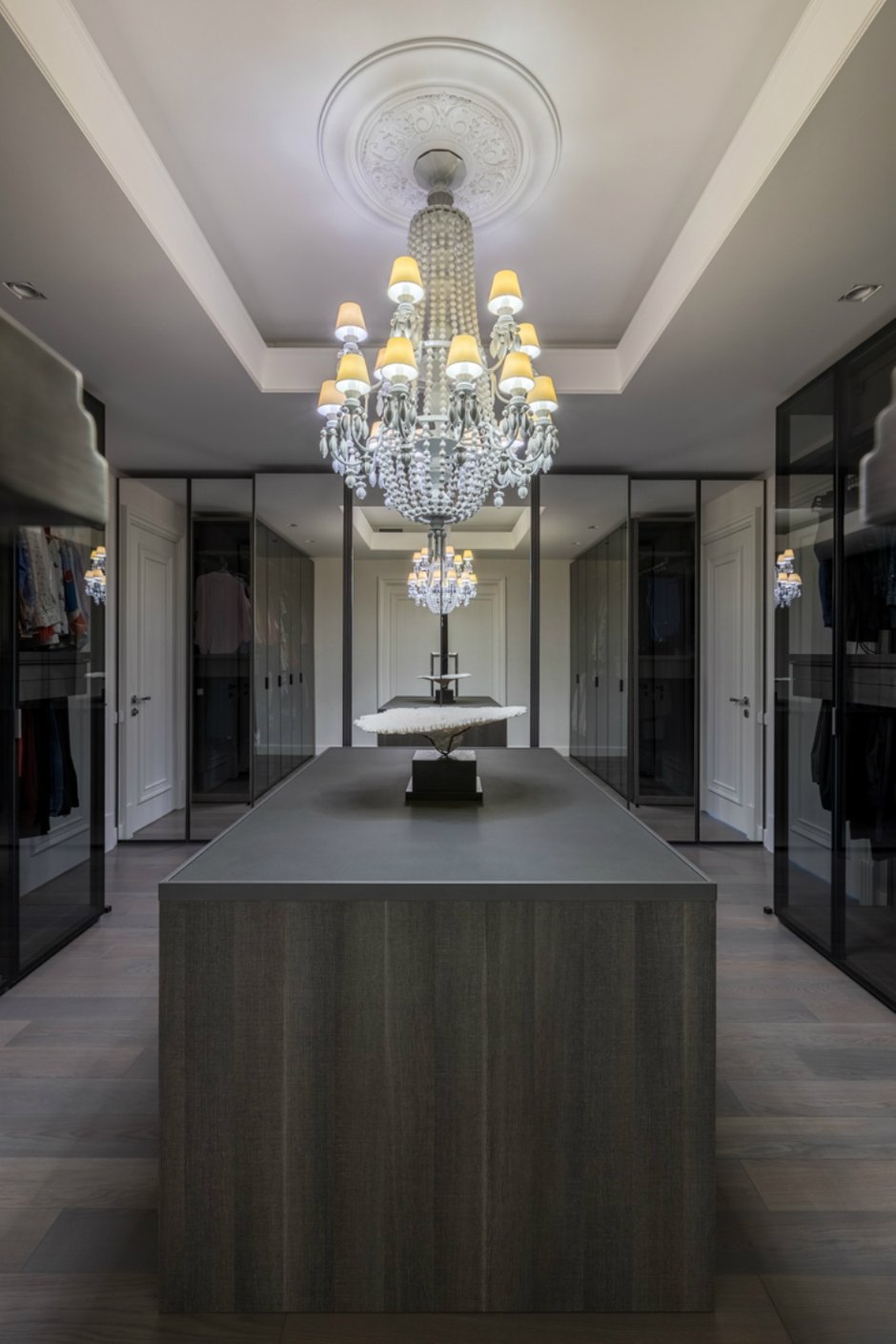 Фотография: Гардеробная в стиле Современный, Квартира, Проект недели, Москва, Монолитный дом, 4 и больше, Более 90 метров, #эксклюзивныепроекты, Тор-Ард – фото на INMYROOM