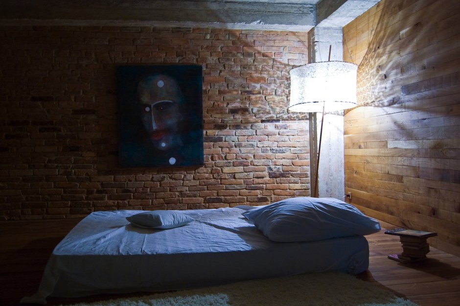 Фотография: Спальня в стиле Лофт, Дом, Дома и квартиры, Минимализм, Проект недели – фото на INMYROOM