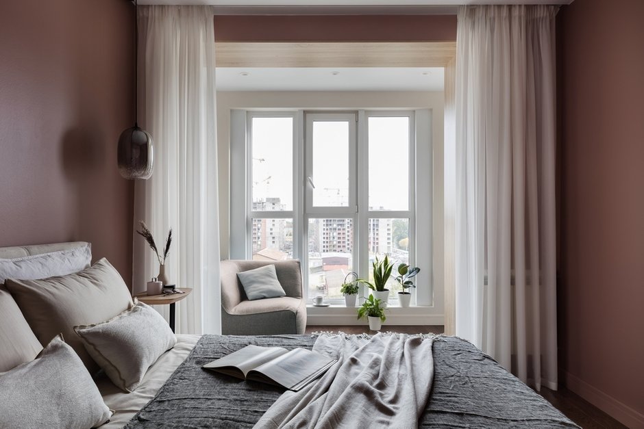 Фотография: Спальня в стиле Современный, Квартира, Проект недели, Санкт-Петербург, до 40 метров, Silva Gonian Design – фото на INMYROOM