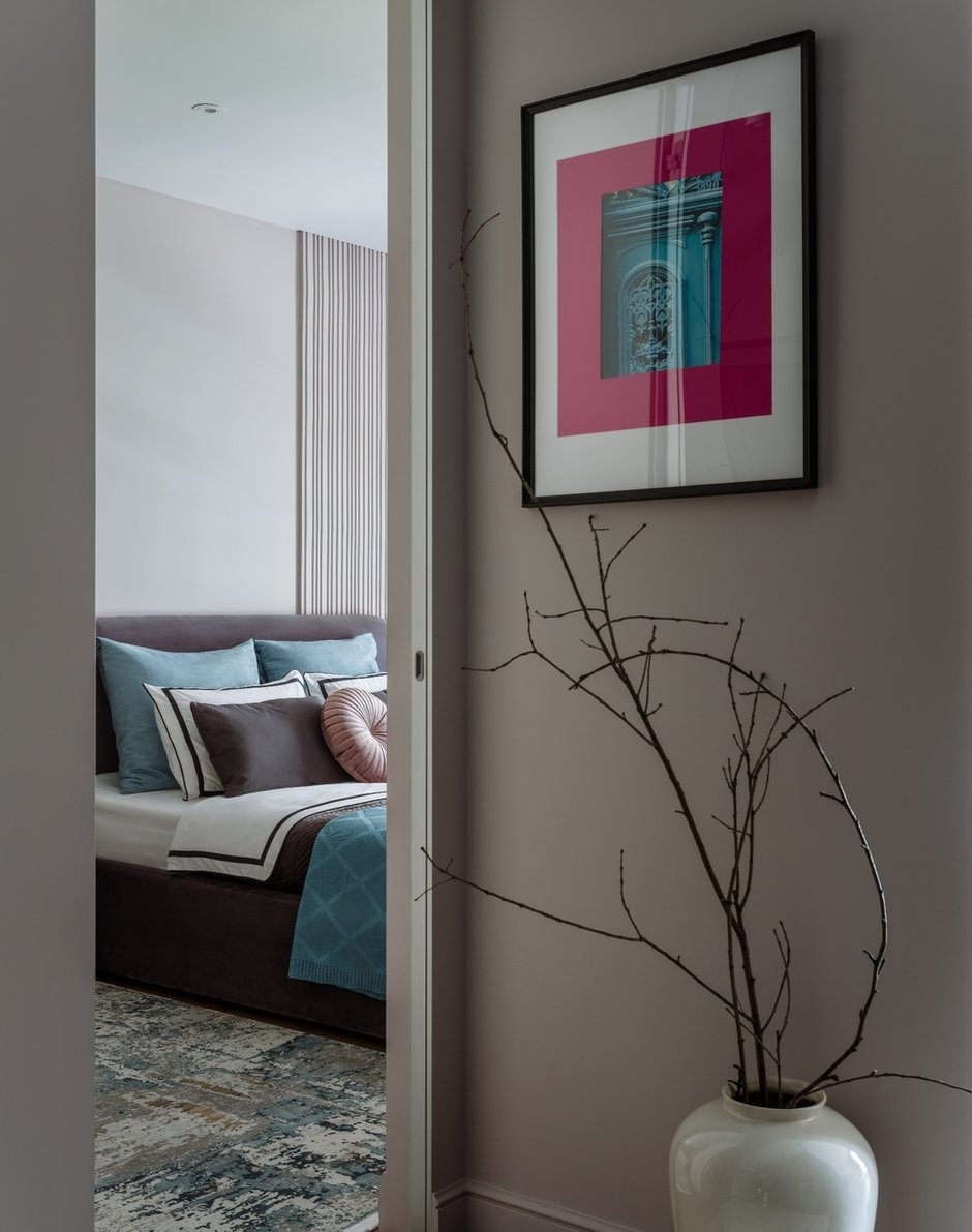 Фотография: Спальня в стиле Современный, Квартира, Проект недели, Москва, 2 комнаты, 40-60 метров, Анна Жижайкина – фото на INMYROOM