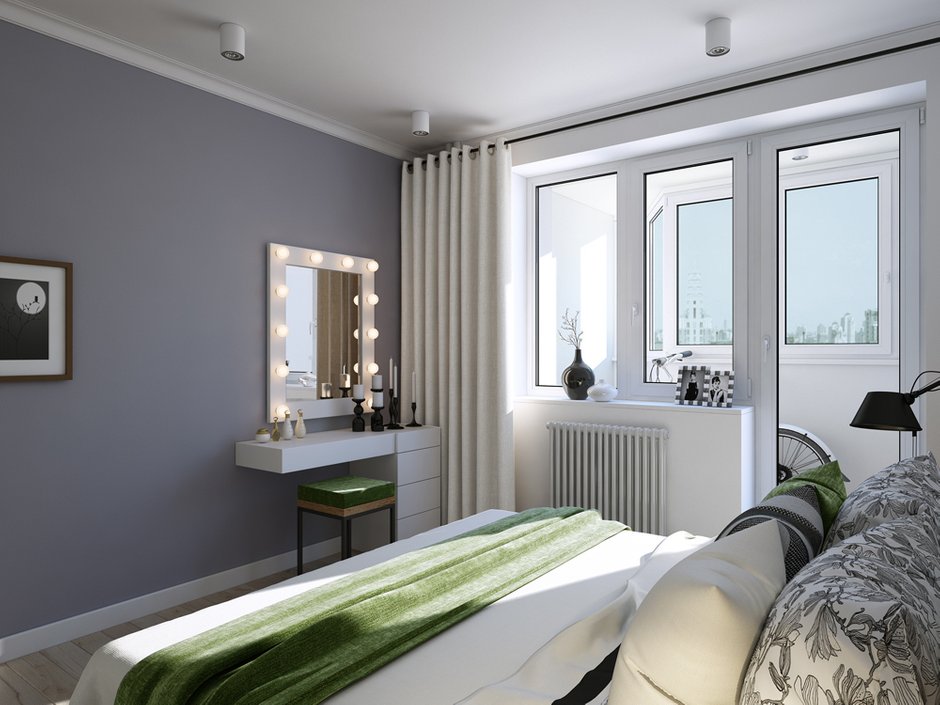 Фотография:  в стиле , Скандинавский, Квартира, Россия, Calligaris, Проект недели, ИКЕА, Hansgrohe, Art De Vivre, Porcelanosa, Tikkurila, Павел Герасимов, Geometrium, Новая Москва, Coswick, Donolux, правила перепланировки, перепланировка трешки идеи, ремонт на балконе идеи, барная стойка на кухне, ремонт трехкомнатной квартиры в типовом доме, декор интерьера в скандинавском стиле, Cosmo Relax, Deephouse, Loftdesign, Elfa, ИП «Замятина», «Мария», «8 Марта», рабочее место на балконе, перепланировка трехкомнатной квартиры в П-44Т, планировка трехкомнатной квартиры в П-44Т – фото на INMYROOM
