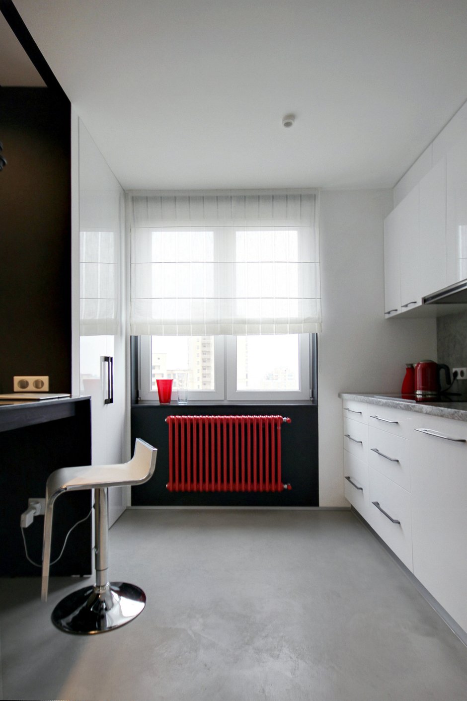 Фотография: в стиле , Современный, Квартира, Минимализм, Проект недели, Киев, Денис Свирид, однокомнатная квартира, Ника Воротынцева – фото на INMYROOM