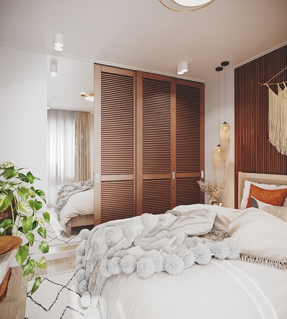 Фото: в стиле, Квартира, Проект недели, Москва, 3 комнаты, 60-90 метров, Бохо, KSInteriors – фото на INMYROOM