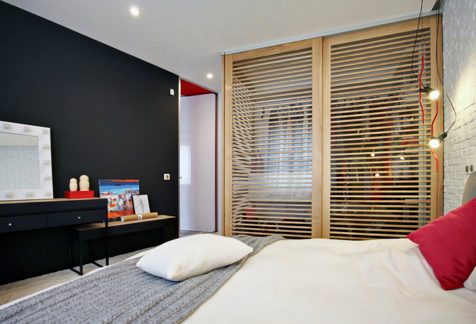 Фотография: в стиле , Современный, Квартира, Минимализм, Проект недели, Киев, Денис Свирид, однокомнатная квартира, Ника Воротынцева – фото на INMYROOM