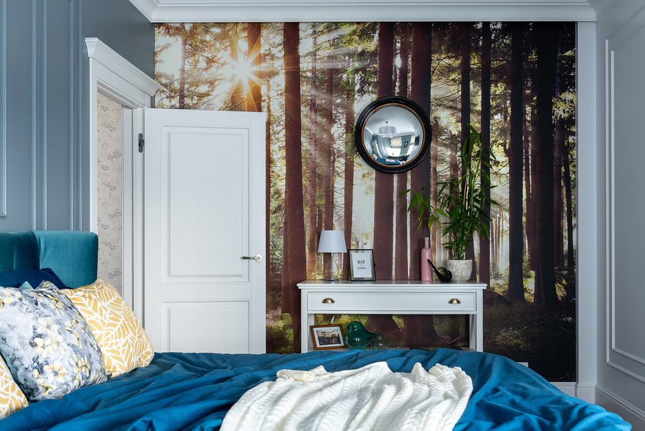 Фотография: Спальня в стиле Классический, Современный, Квартира, Проект недели, 3 комнаты, 60-90 метров, Владивосток, Елена Теплова – фото на INMYROOM