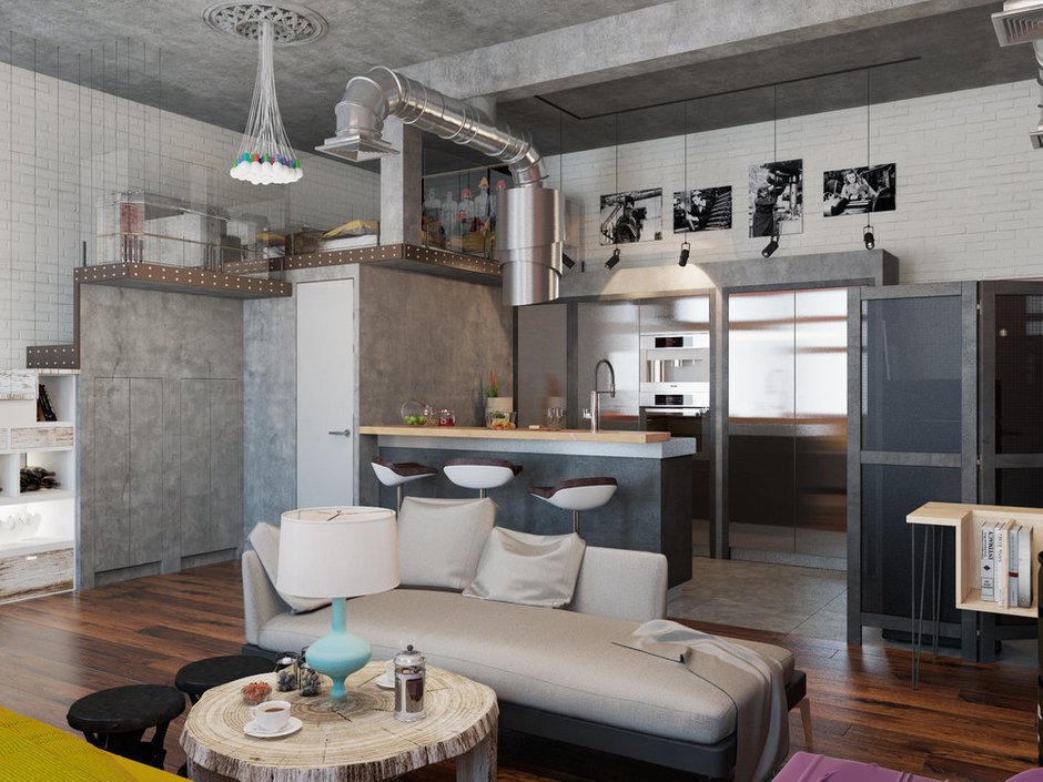 Фотография: Кухня и столовая в стиле Лофт, Гид, Даша Ухлинова, Co:Interior, энциклопедия_интерьер, Анастасия Брандт, Юлия Шмидт, Александра Таранова, Александра Ермилова – фото на INMYROOM