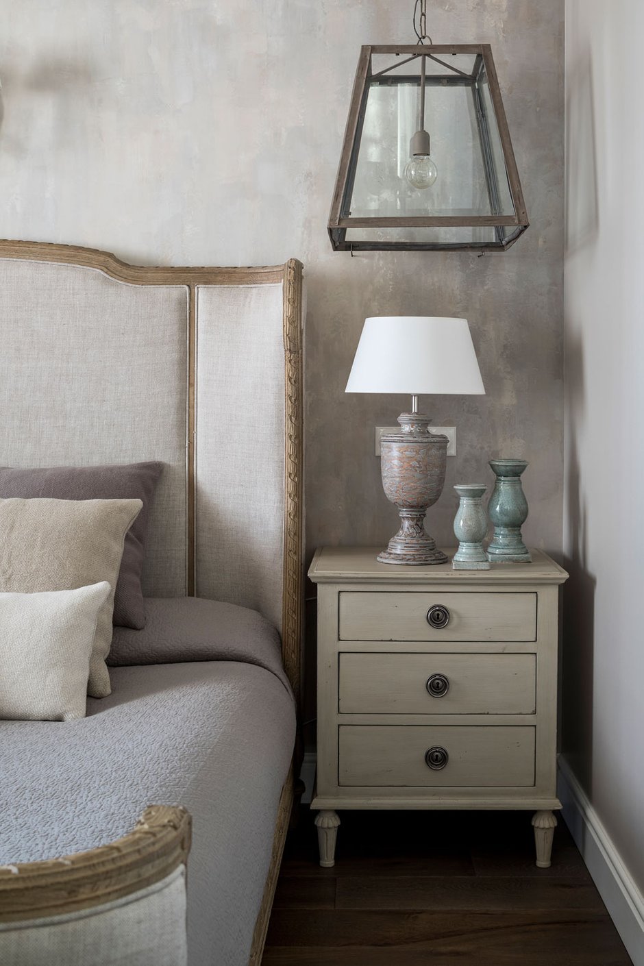 Фотография: Спальня в стиле Прованс и Кантри, Классический, Современный, Квартира, Проект дня, Москва, Татьяна Иванова, Монолитный дом, 4 и больше, Более 90 метров, Эксклюзивные проекты – фото на INMYROOM